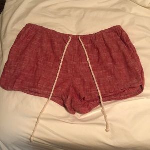 red dress up or dress down shorts
